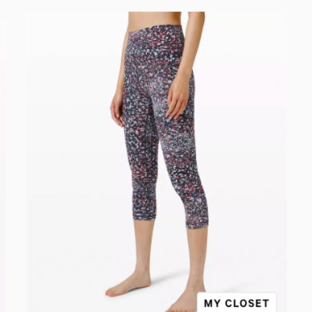 lululemon Align™ High-Rise Crop 21" Water Blossom Multi